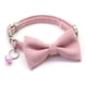 thumbnail image 1 of Juego de collar y correa para perros con dispensador de bolsas para excrementos Collar para perros para niñas con cierre metálico de seguridad y lindo, 1 of 5