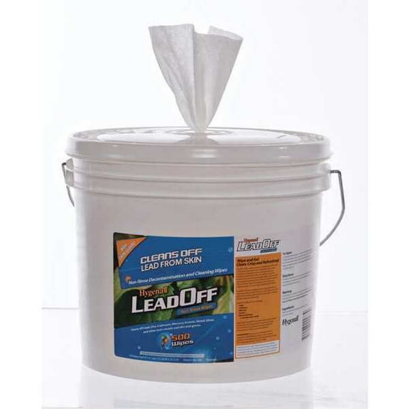 Hygenall Lead Removing Wipes,Fresh,8inL,6inW,PK2 LR910NRTB