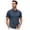 12#Navy, variant on Men's Polo Short Sleeve Shirts Moisture Wicking Quick Dry Collared Solid Color Shirt Classic Fit Business Casual Tops Fluorescence Yellow 3XL