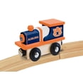 thumbnail image 4 of Masterpieces NCAA Auburn Tigers, motor de tren de juguete de madera auténtica, para mayores de 3 años, 4 of 5