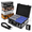 Carbon Fiber, variant on Toploader Storbox For 3x4 35pt Rigid Cards & Top Loader - Aluminum Alloy Trading Card Sports Case With Lock (holds 600+ Toploader