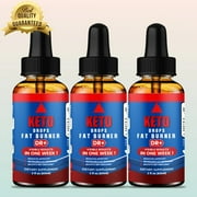 HERBLIF Raspberry Liquid Drops for Women and Men Diet Drops Weight Loss Belly Fat Burning Natural Vegan Gluten-Free Fast | 3-Pack