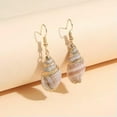 thumbnail image 2 of QQTDFG Fashion Women Conch Seashell Earrings 925 Silver Drop/Dangle Jewelry Gift-#1, 2 of 6