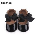 thumbnail image 2 of Zapatos planos de vestir para niñas y bebés, zapatos de fiesta de Boda de Princesa con lazo, zapatillas de suela suave antideslizantes, zapatos ligeros para recién nacidos, 2 of 7