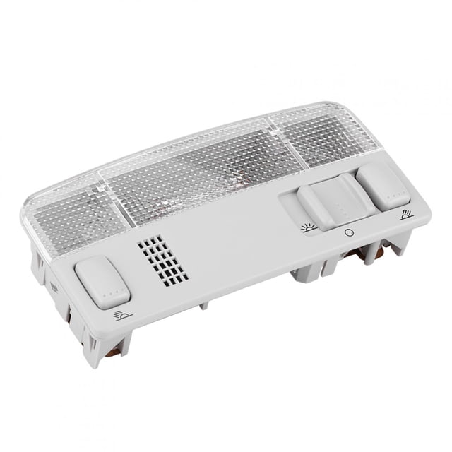 Luz de lectura interior para coche, lámpara de techo para Golf MK4, Bora, Passat, Skoda, gris 1TD947105