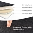 thumbnail image 2 of CONCETTA 43in Ottoman with Storage, Folding Foot Rest for Living Room & Bedroom, Versatile Home Bench, Black, 2 of 7