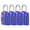 Blue-4 pk, variant on Forge TSA Approved Luggage Locks, 2 Pack, Durable Zinc Alloy, 3 Digit Combination, Open Alert Indicator, Travel Security Locks.