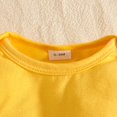 thumbnail image 7 of larppty Baby Girl Fall Clothes Long Sleeve Romper Bee Suspender Skirt Headband Infant 3PCS Winter Outfit Sets, 7 of 7