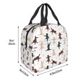 thumbnail image 3 of Easygdp Yoga Labrador Retriever Bolsa Térmica Premium - Tela Oxford Impermeable, Gran Capacidad, Bolsillo Frontal, Unisex para Trabajo, Escuela, Actividades al Aire Libre y Picnics, 3 of 8