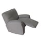thumbnail image 2 of Para Muebles De Sils Elásticas Universales Con Bolsillo Remoto, Poliéster O ,  adaptaciónción A Mayoría Sillones Gris () perfecl Sofá Reclinable Slipcover, 2 of 3