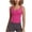 Hot Pink, variant on Uaswgudfs Women's Breathable Sweat-Wicking Yoga & Gym Tank Top - U-Neck Crop Athletic Camisole for Workout Tops