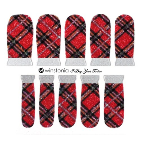 Winstonia Designer Nail Wrap Strips I Beg Your Tartan Walmart Com Winstonia Designer Nail Wrap Strips I Beg Your Tartan Walmart Com
