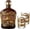 SET-C, variant on 250th Anniversary Whiskey Decanter, 1776-2026 Engraved Bottle with Liberty Bell Stopper, Patriotic Bourbon & Wine Liquor Gift (Set-B)