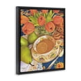 thumbnail image 3 of Stupell Industries French Country Tea with Orange Tulips Black Floating Frame Canvas Art, 25 x 31, by Mardell Schuster, 3 of 8