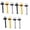 C, variant on 2-In-1 Hair Brush Cleaning Tool, Portable Comb Cleaner Rake with Stiff Bristles for Removing Hair and Dirt, Ergonomic Hairbrush Scrubber for Paddle Brushes, Round Rollers, Home and Salon Use, 3 Pcs