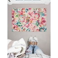 thumbnail image 2 of Linon Home Décor Washable Julian Area Rug or Runner Collection, Raspberry and Ivory, 2' x 3', 2 of 18