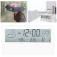 thumbnail image 1 of Hygromètre d'Intérieur avec Température et Humidité Réveil Numérique Réveil Électronique Mode Convivial Moderne pour la Maison, 1 of 8