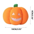 thumbnail image 3 of Matoen Halloween Pumpkin Plush Toys Soft Stuffed Pumpkin Plush Doll Hanging Pumpkin Ornaments Keychain with Horror Expression Halloween Party Favors Carnival Game Prizes, 3 of 4