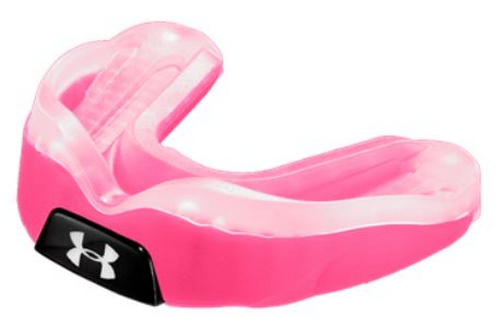 Under Armour Youth Mouthguard Braces Strapped Pink  R-1-1252-Y 