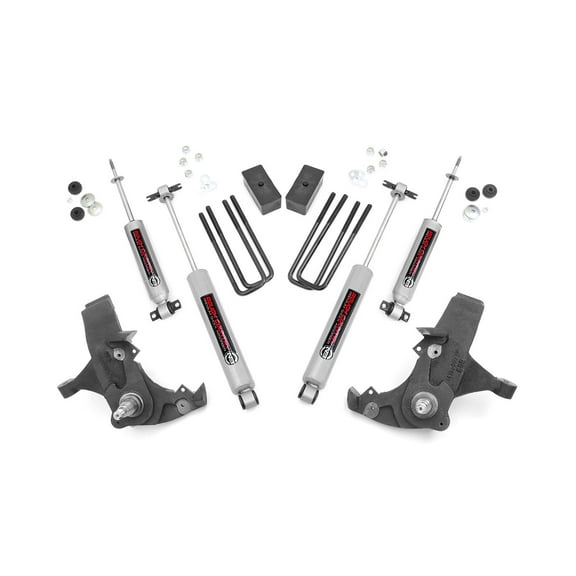 Rough Country 4" Suspension Lift Kit for 1988-1998 Chevy/GMC C/K1500 2WD - 231N2