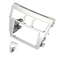 thumbnail image 4 of Dvd Trim Audio Frame 2-Din  Fascia Car Stereo Navigation Refitted Dash Panel Kit Frame Fit For Vios Belta Yaris Sedan, 4 of 8