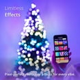 thumbnail image 5 of Twinkly Candies Indoor String Lights, 19.7 ft, USB-C, RGB LED, 100 Pack, 5 of 9