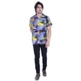 thumbnail image 6 of Varnit Crafts Hawaiian Shirt for Men Aloha Beach Grey 6XL, 6 of 7