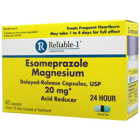 Esomeprazole Magnesium Delayed - Release Capsules 42 Count 20Mg