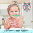 thumbnail image 3 of Silicone Baby Spoons for Baby Led Weaning 6-Pack, First Stage Baby Feeding Spoon Set Gum Friendly BPA Lead Phthalate and Plastic Free, Great Gift Set, 3 of 6