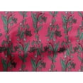 thumbnail image 4 of oneOone Cotton Poplin Fabric Leaves & Floral Block Print Fabric By Yard 42 Inch Wide, 4 of 4