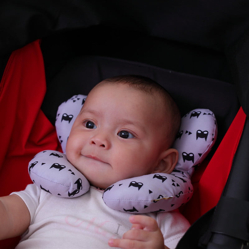 Soft Baby Travel Car Seat Pillow Stroller Cushion Head Neck Support Headrest ONE 