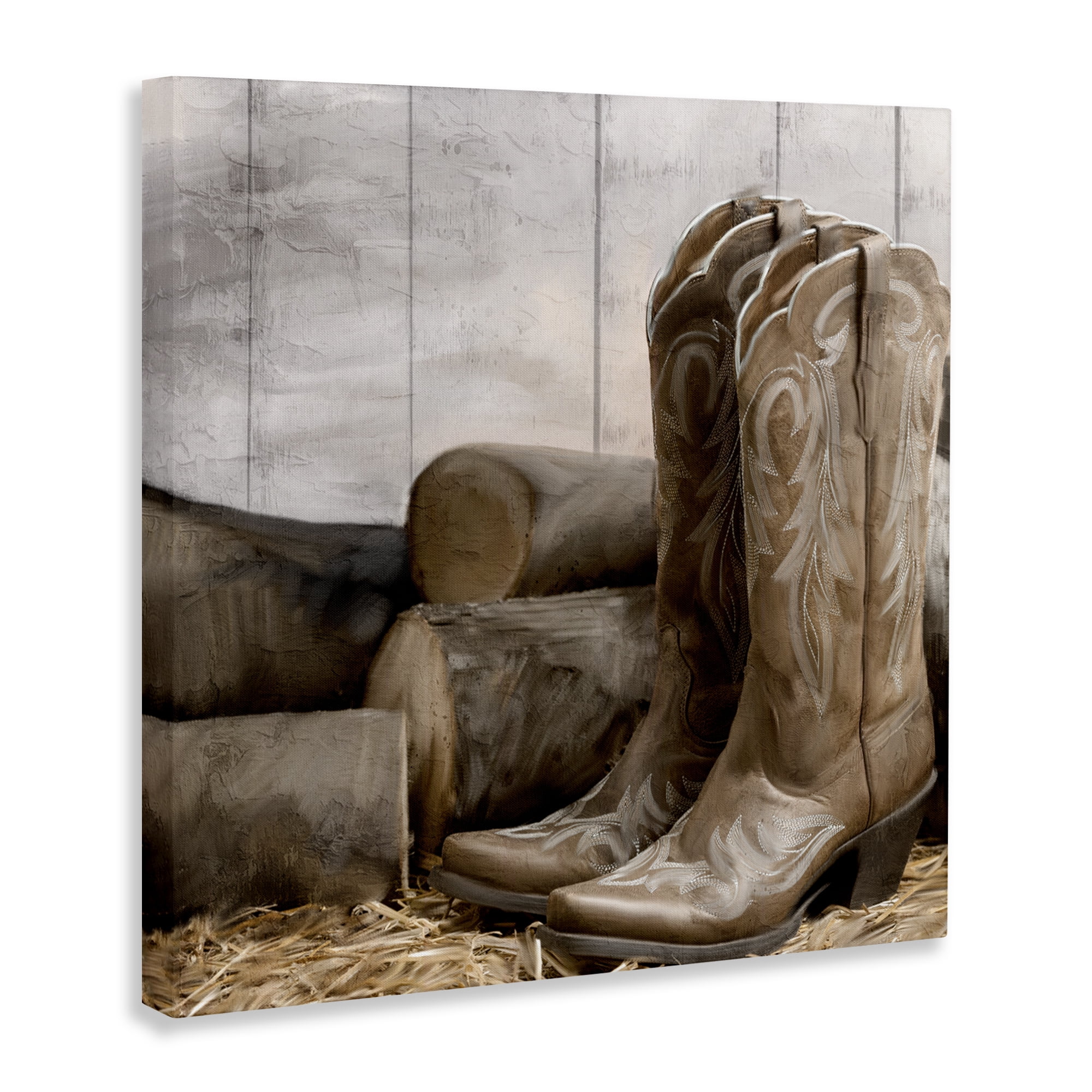 Stupell Industries Kick Off Your Boots Canvas Wall Art, design by Kim Allen