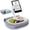 Gray, variant on orantronx Tablet Pillow Stand for Bed and Sofa, Compatible with 5-12.9" Tablet, Phone, Pad, 360° Adjustable Holder with Detachable Snack Bowl, Gray