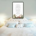 thumbnail image 2 of Deuteronomy 32 2-4 Bible Verse Wall Art Christian Home Decor Landscape Quote Print Watercolor Mountains Poster Kitchen Paintings for Hallway Hanging, 2 of 6