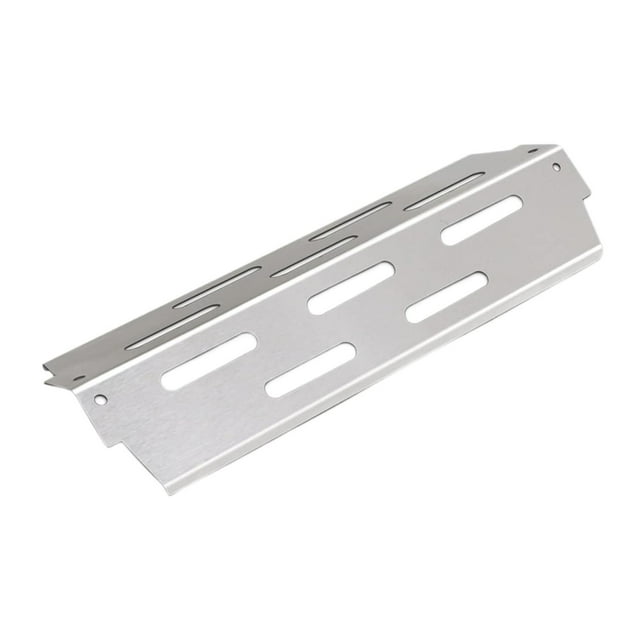 koolsoo Plaque Chauffante de Gril Cuisine Extérieure Barbecue Professionnel Déflecteur de Chaleur Robuste Argent