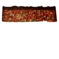 thumbnail image 2 of Cotton Window Valance Fruits Print 58 Inch Wide Allover Apples Beige, 2 of 5