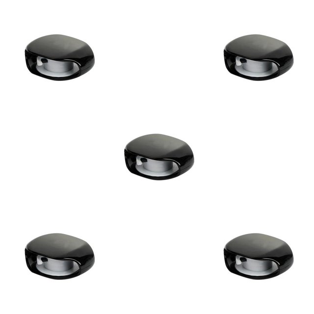 sweethay Rollo de cable, bobinadora de gestión de cables de plástico, suministros organizadores portátiles para cables de auriculares y teléfonos Type2 NO2