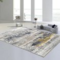 thumbnail image 1 of Modern Nordic Style Bedroom Large Area Carpets Abstract Minimalist Pattern Living Room Carpet Soft Coffee Table Balcony Rugs 양탄자 My Lux Decor Round, 1 of 11