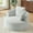 Light Grey, variant on NeoKo 49" Modern Comfortable Single Round Sofa,Boneless Compressed Round Chair,Corduroy with Upholstered Back for Comfortable Reading Chair,Suitable for Living Rooms and Apartments,Orange