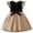 style-01 Black, variant on JUMEYU Dress for Kids Toddler Baby Girls Dresses Pageant Wedding Flower Girls Dress Formal Gowns Embroidered Lace Dress 3T 4T (Black,3-4 Years)