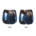 thumbnail image 5 of Lsque Chucky Printed Women's Running Shorts with Liner Pockets,Elastic Quick Dry Workout Athletic Gym Yoga Shorts,Womens High Waist Shorts-Large, 5 of 9