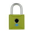 thumbnail image 1 of Yeacher T1004D Smart BT Fingerprint Padlock Rechargeable Keyless 20 Fingerprints Emergency Unlocking Easy Operation IP65 Waterproof Anti-theft Security Padlock Door Luggage Backpack Lock, 1 of 8