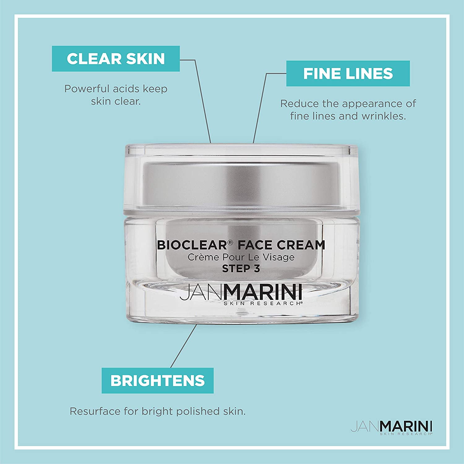 Buy Jan Marini Skin Research Bioclear Face Cream Glycolic, Salicylic