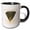 Black/White, variant on 3drose, Alabama Territory the Longleaf Pine Tree, 11oz Mug