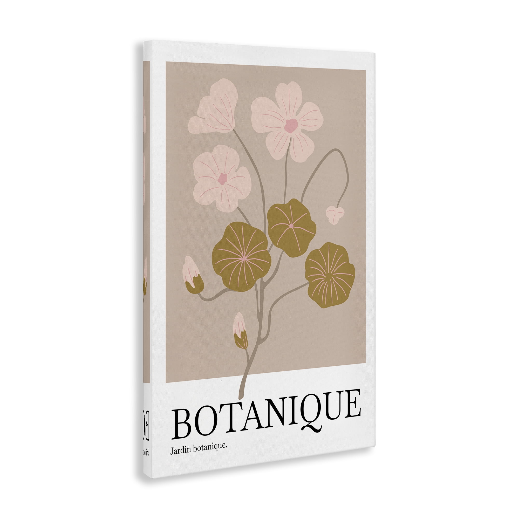 Stupell Industries Botanique Modern Sprouts Plants & Flowers Painting Wrapped Canvas Art Print Wall Art, 30 x 45