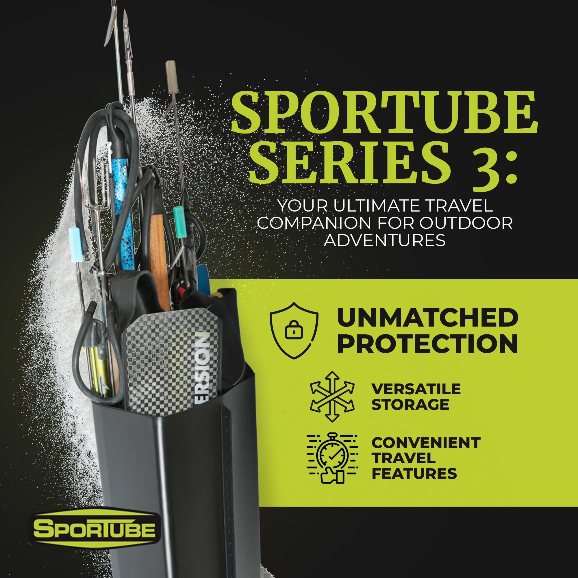 Sportube Series 3 Snowboard/Multi Ski Case BLAZE - Walmart.com