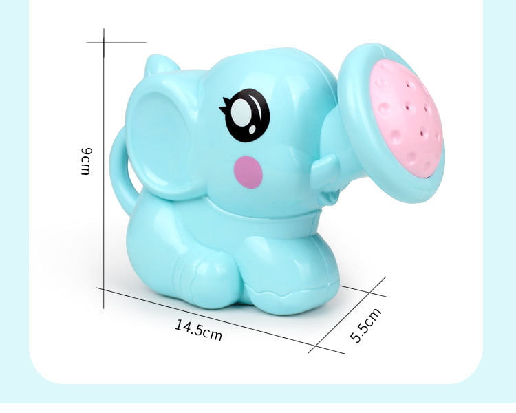 Details about   Classic Baby Bath Toys Lovely Plastic Elephant Shape Kids Water Spray Toys show original title 