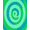 Green, Pattern 3, variant on ODIKA 4' x 6' Machine Washable Non-Slip Area Rug, Op Art Spiral High Traffic Rug, Purple, 455005