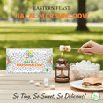 thumbnail image 5 of Eastern Feast- Mini Halal Marshmallows, Soft & Fluffy Bite-Size Candy, 7 oz (3 Pack), 5 of 5