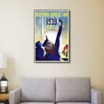 thumbnail image 4 of 12" x 18" New York 1939 World's Fair Vintage Travel Poster Wall Art, 4 of 4